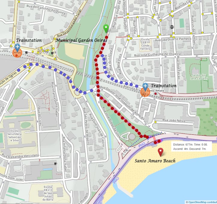 Walking distance to beach
