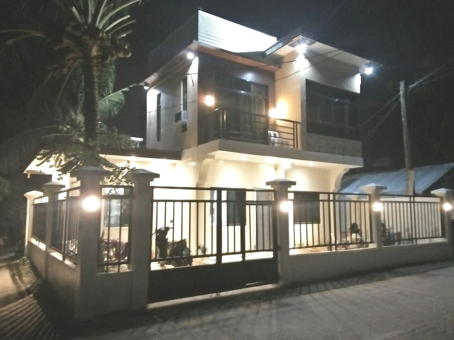 Night View of the house.