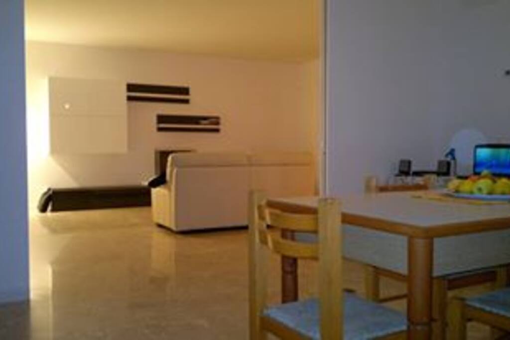 Living Room , view from the kitchen