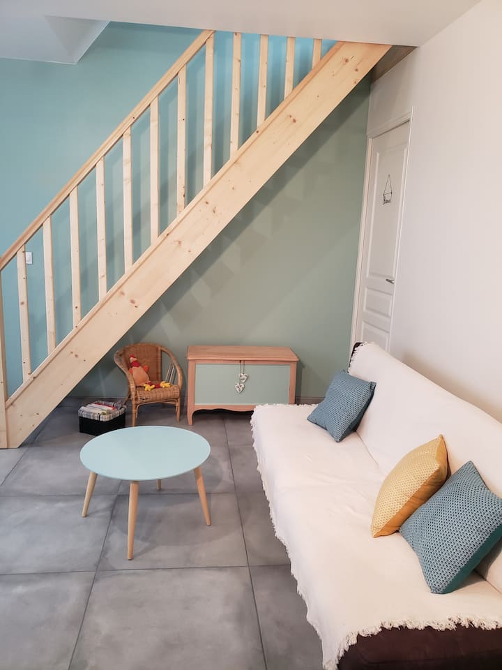 Maison Appartement Entre Mer Et Campagne - ノルマンディー