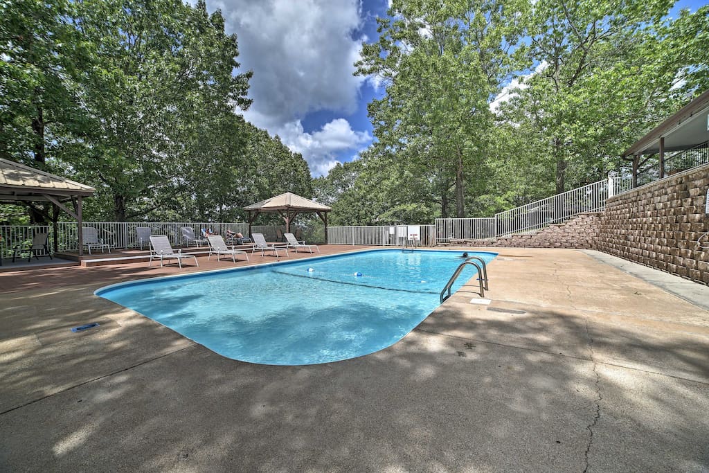 Located in the Notch Estates, the complex features 2 outdoor pools, a pavilion with a grill, a playground for the kids, walking trails and more!