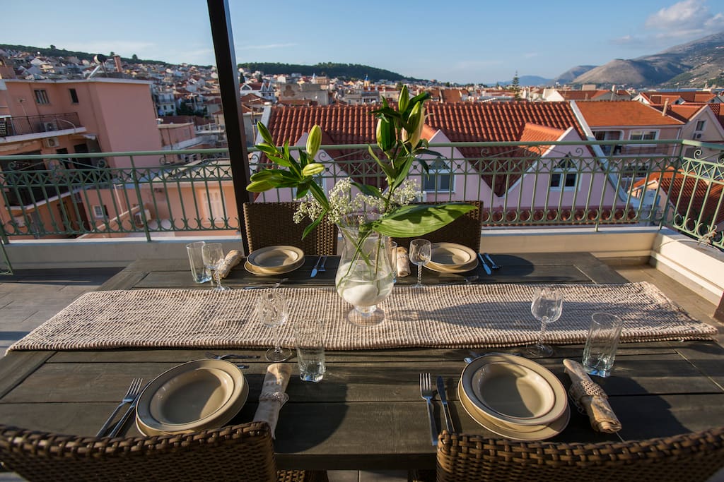 Panoramic View from the terrace of the penthouse! Welcome!