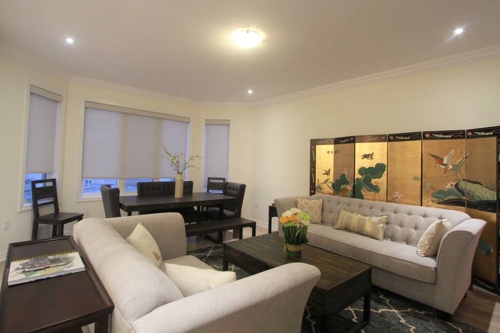 Living room with an tea table
