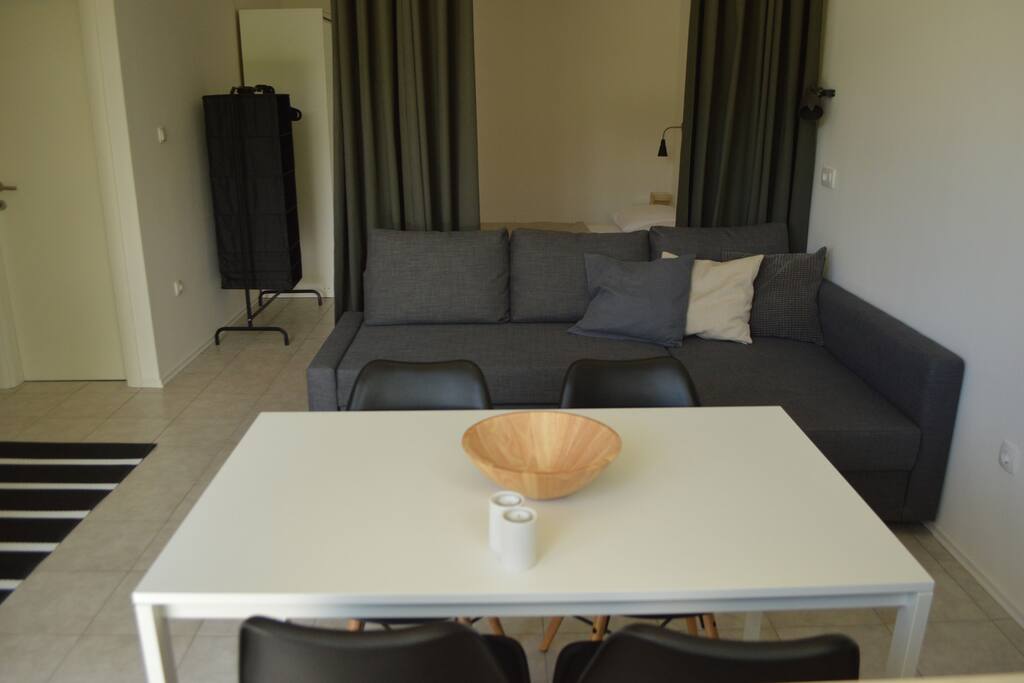 Decorated in neutral and soft tones