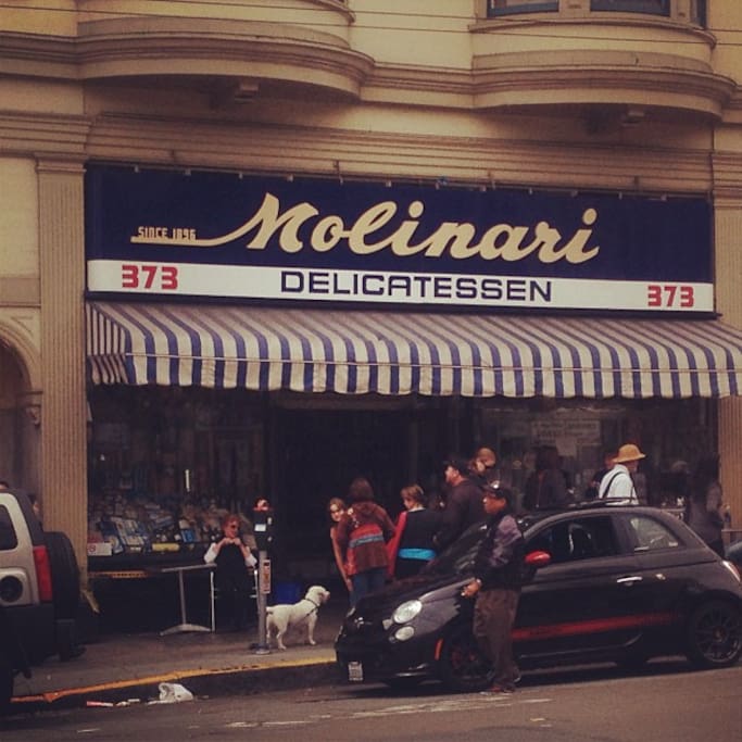 Kuva paikasta Molinari Delicatessen naapurustossa North Beach