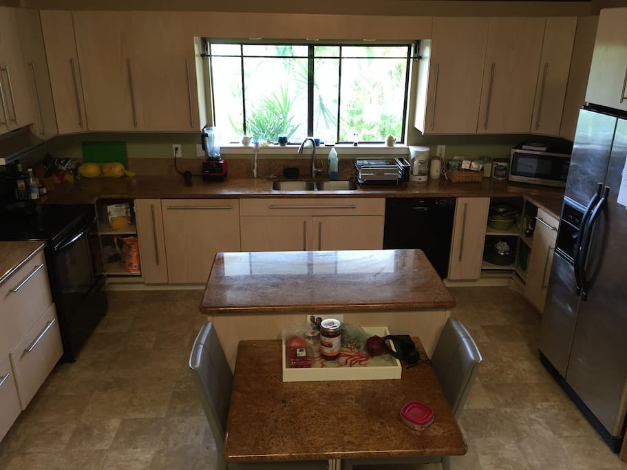 Spacious kitchen