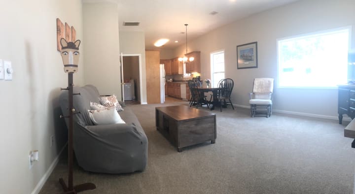 Spacious living area