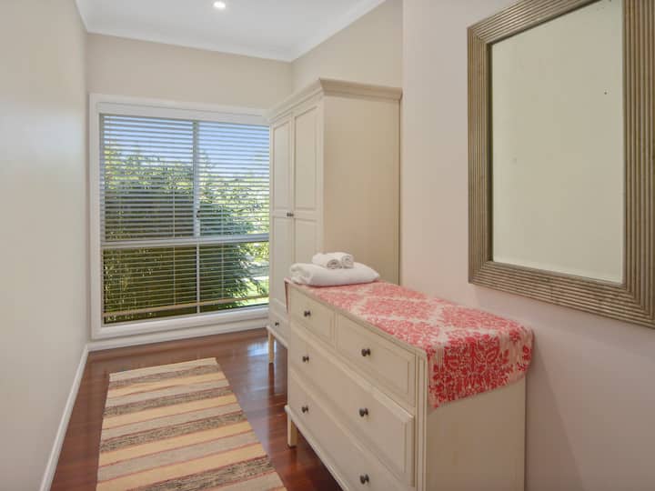 Upstairs Bedroom 2 space and views.