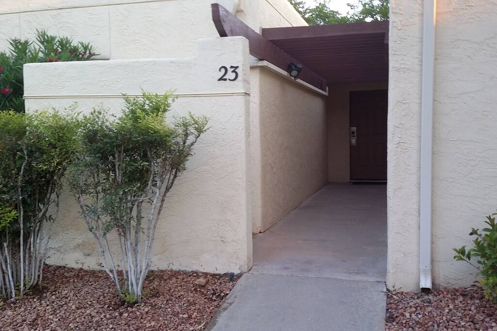 Private entrance