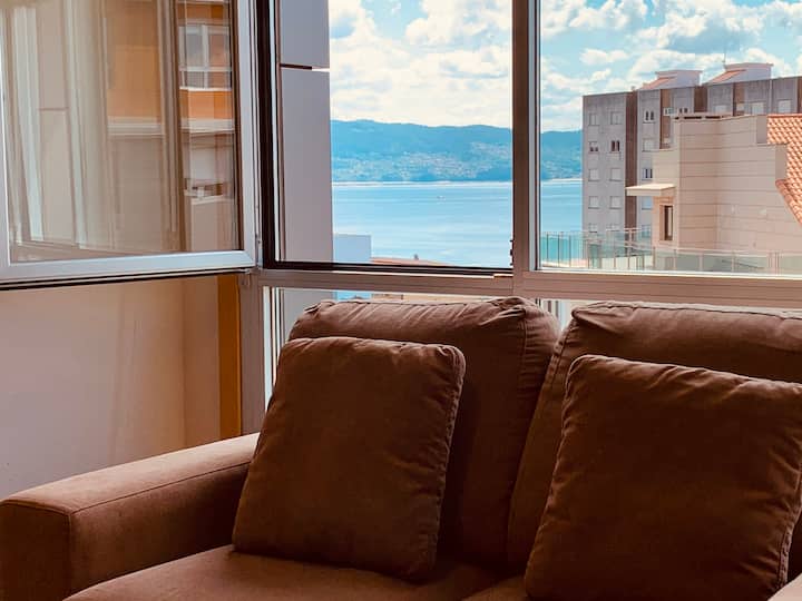 Pohľad z okna obývacej izby