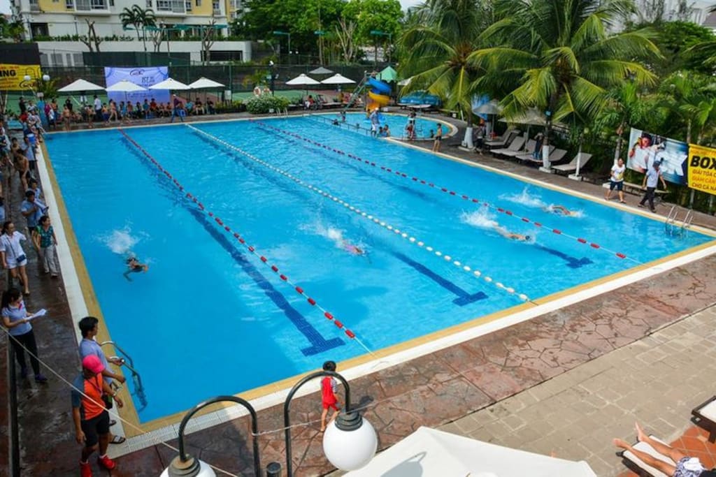 Swimming Pool with very cheap fee of using if any