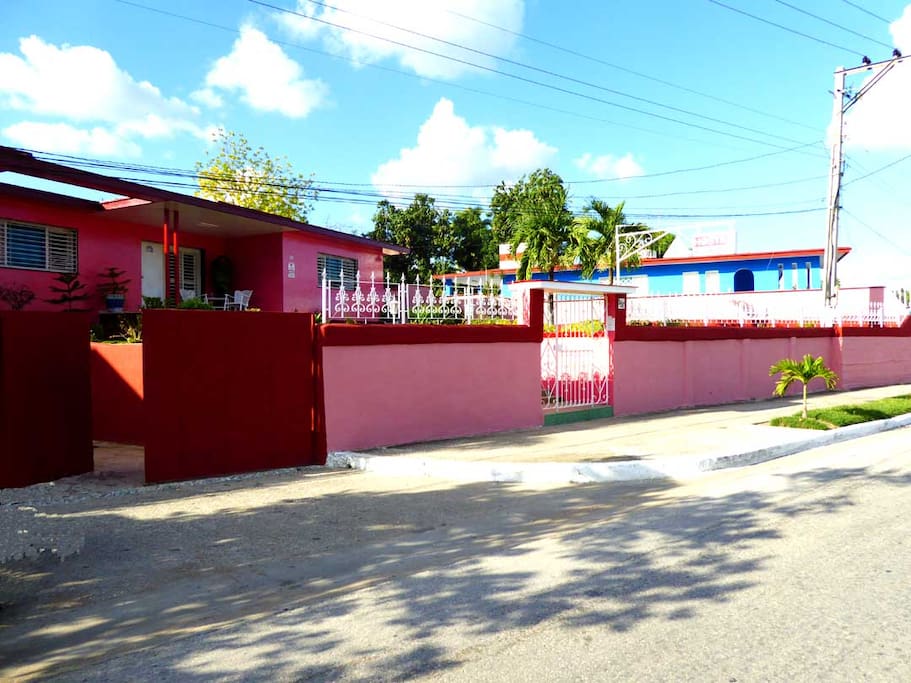 Fachada de la casa
