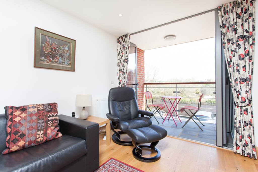 Seating area with view to Balcony