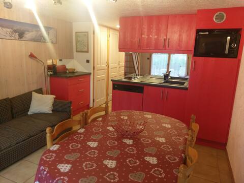 Popular Airbnb listing: Les Mouflons Duplex 4 people Morillon Village in Morillon