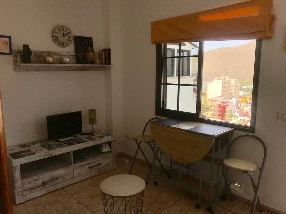 El alojamiento goza de unas fantásticas vistas hacia el casco de San Sebastián