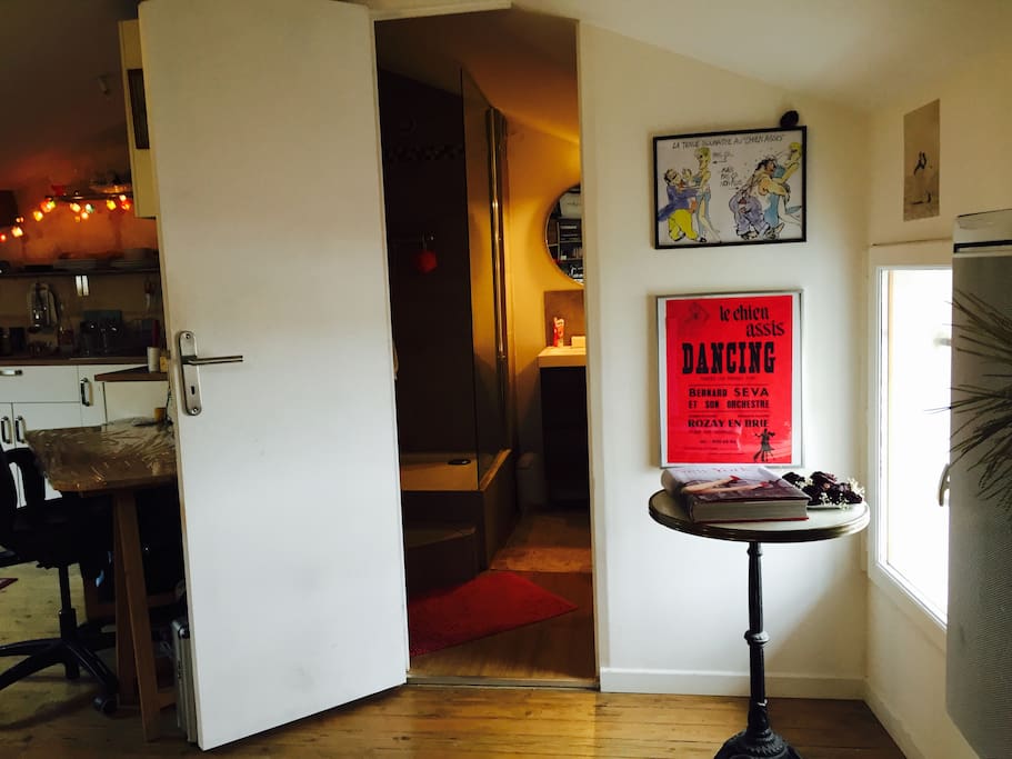 Salle de bain commune