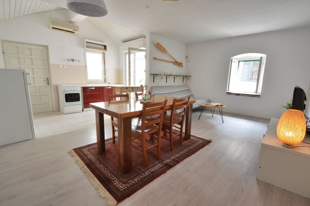 Living Room & Kitchen