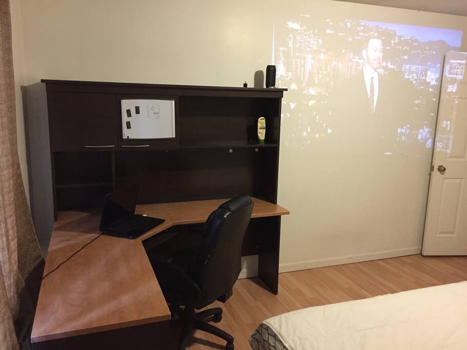 Nice large office.