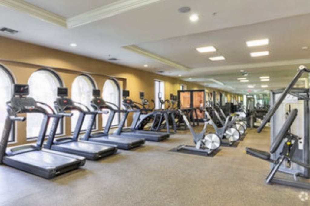 Downstairs Workout Gym
(open 24/7)