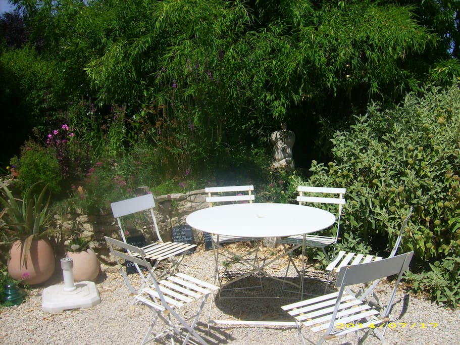 Salle à manger d'été