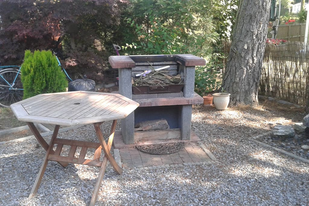 barbecue en fonteintje