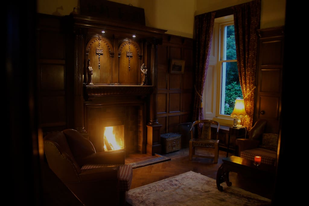 The Hall (a good place to read the paper)