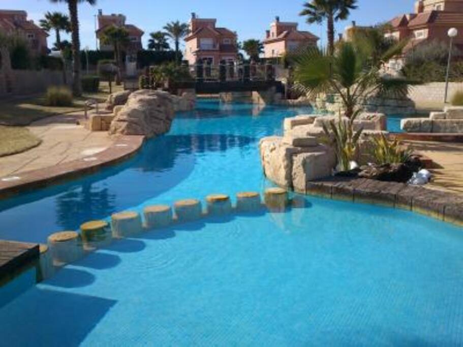 Communal pool a