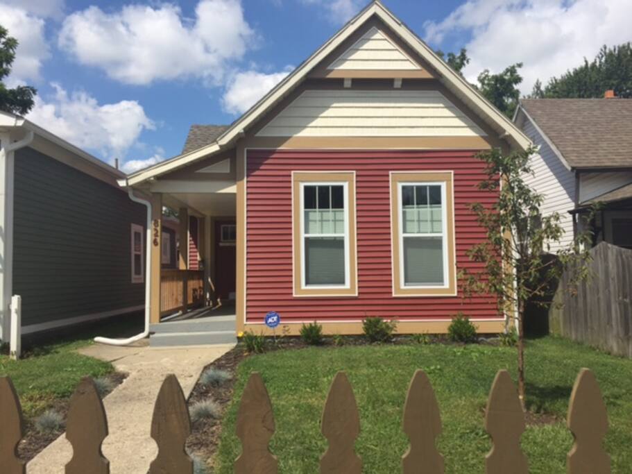 Newly Renovated Fountain Square Cottage Houses for Rent in
