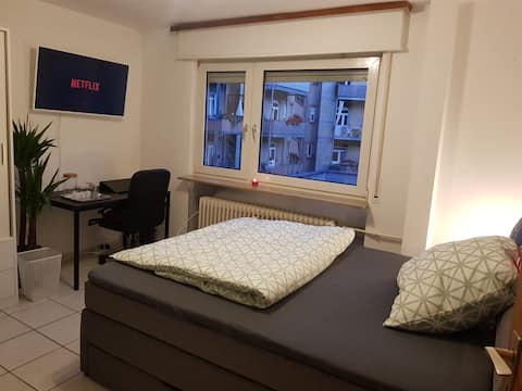 Ganze Wohnung im Zentrum Mannheim's | Netflix
