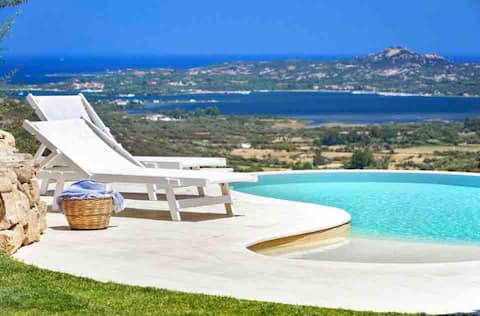 Luxury Villa with Pool and Sea View