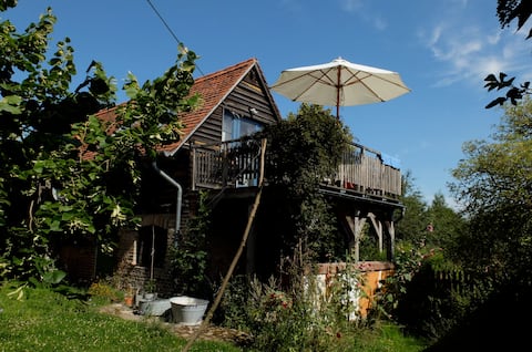 Top performing Airbnb: Brick cottage – hay storage with a view in Brandenburg