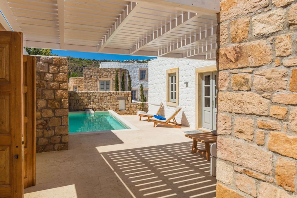Pool yard