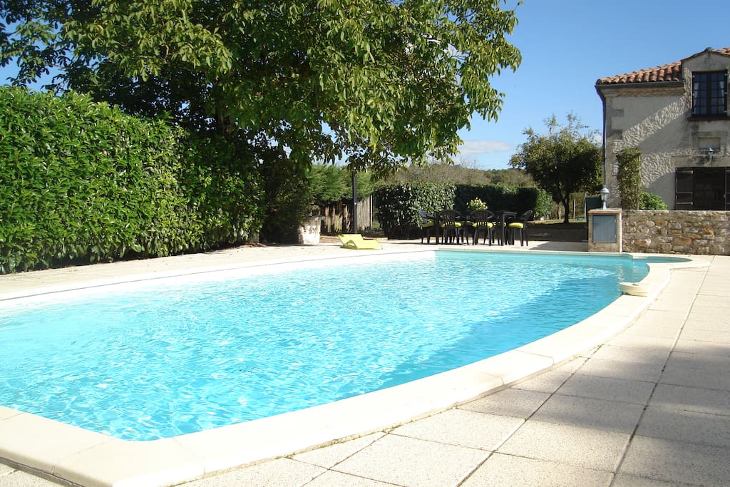 exclusive use of pool throughout your stay
