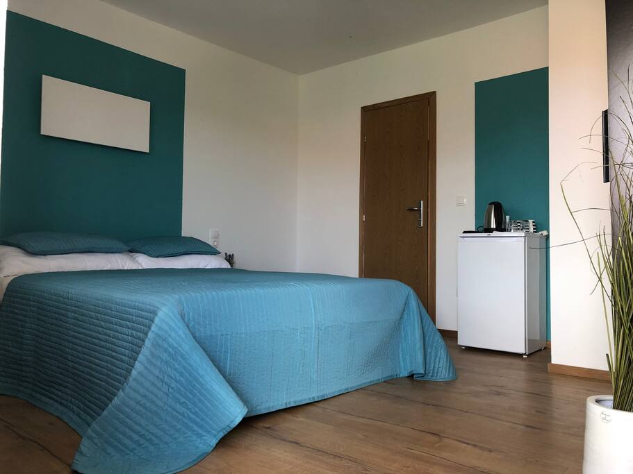 Privatzimmer mit Kühlschrank/Wasserkocher