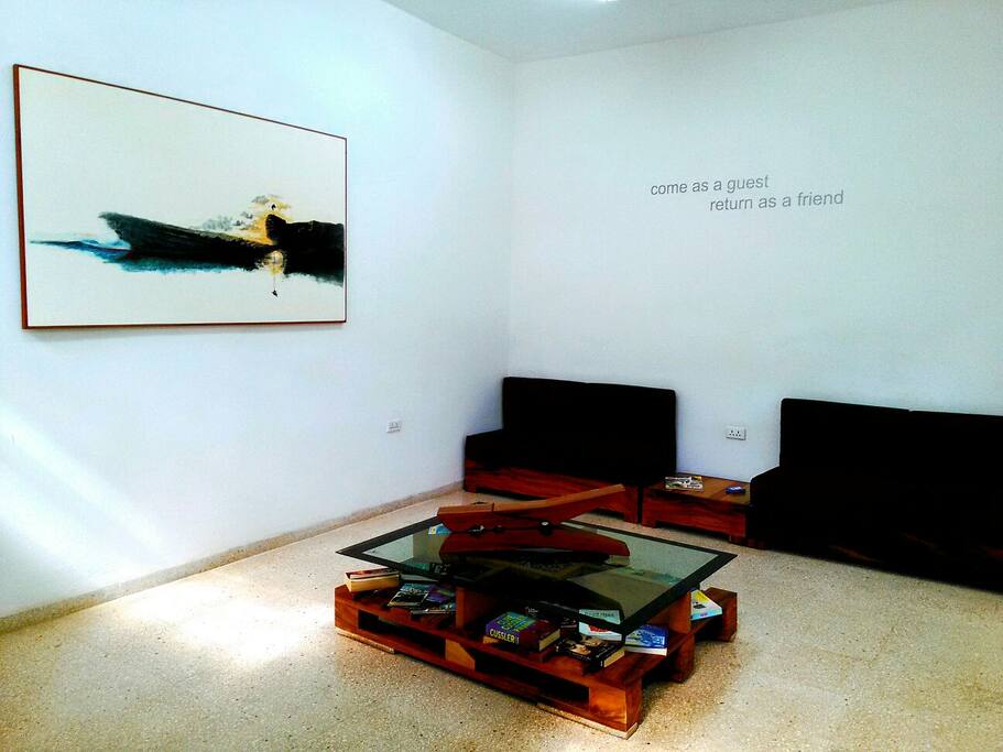 Cool, calm and comfortable sitting areas