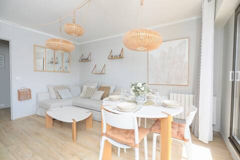 The getaway, renovated apartment neatly decorated