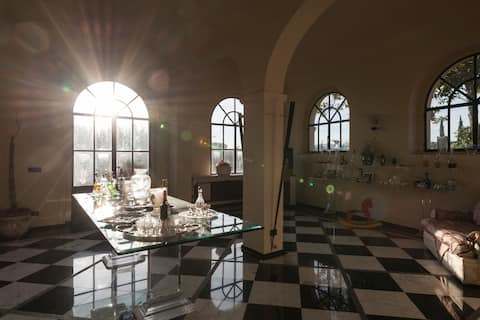 Villa il Palagio in the Tuscan countryside