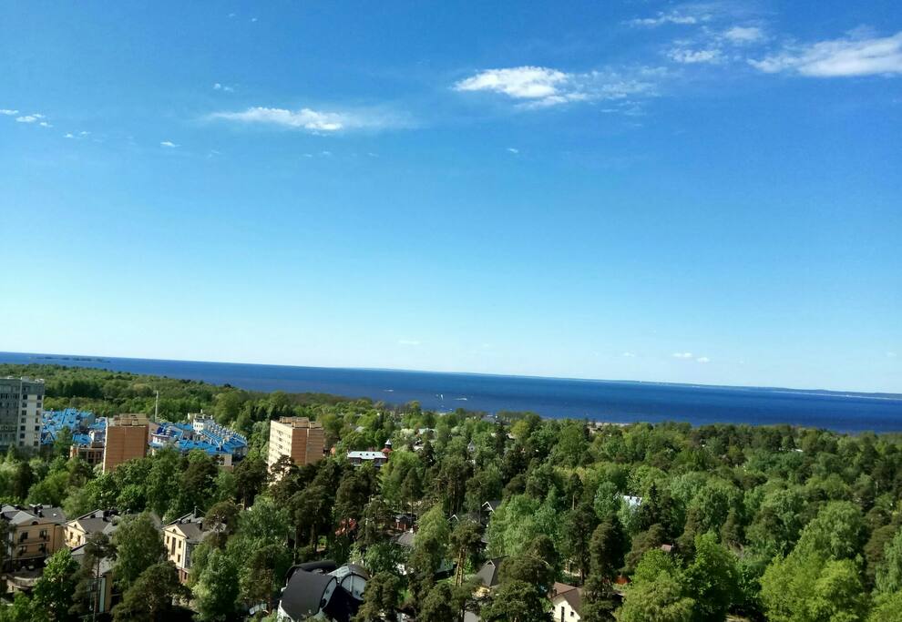 вид с балкона