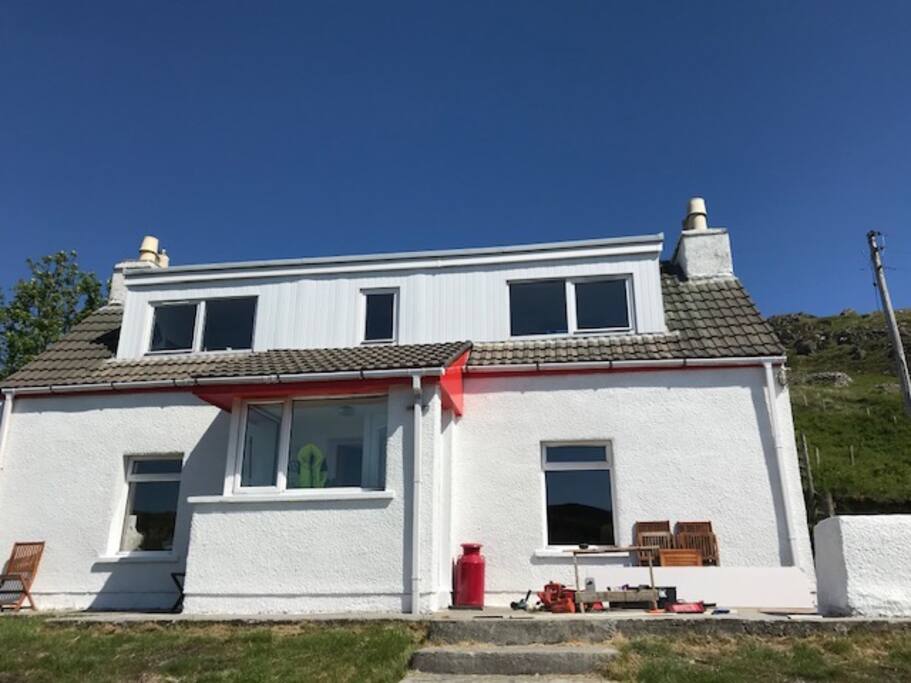 Highgales in May 2018 (tools for repairs to the right!)