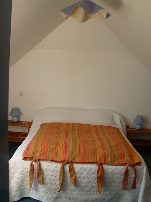 Chambre lit double