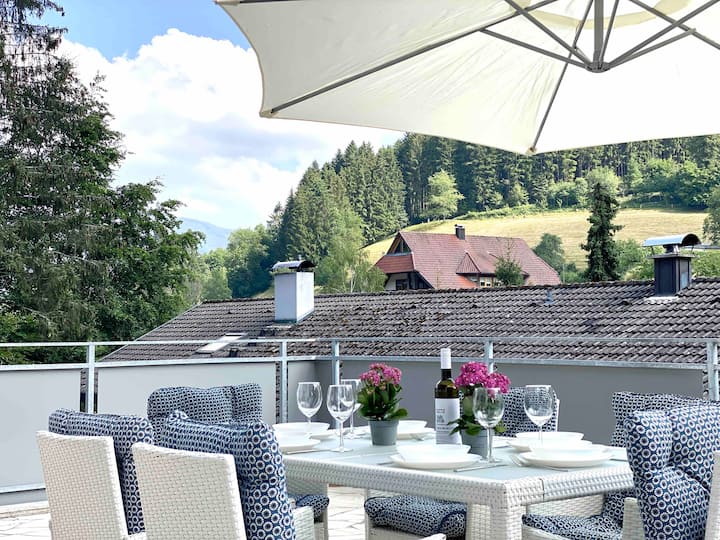 *Black Forest house with sauna for up to 20 people*