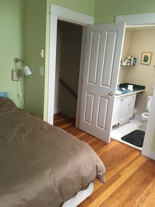Comfortable master bedroom with full ensuite