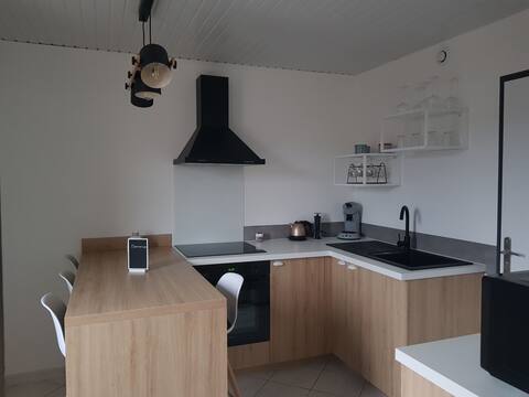 Cozy apartment with views of the Val de Morteau