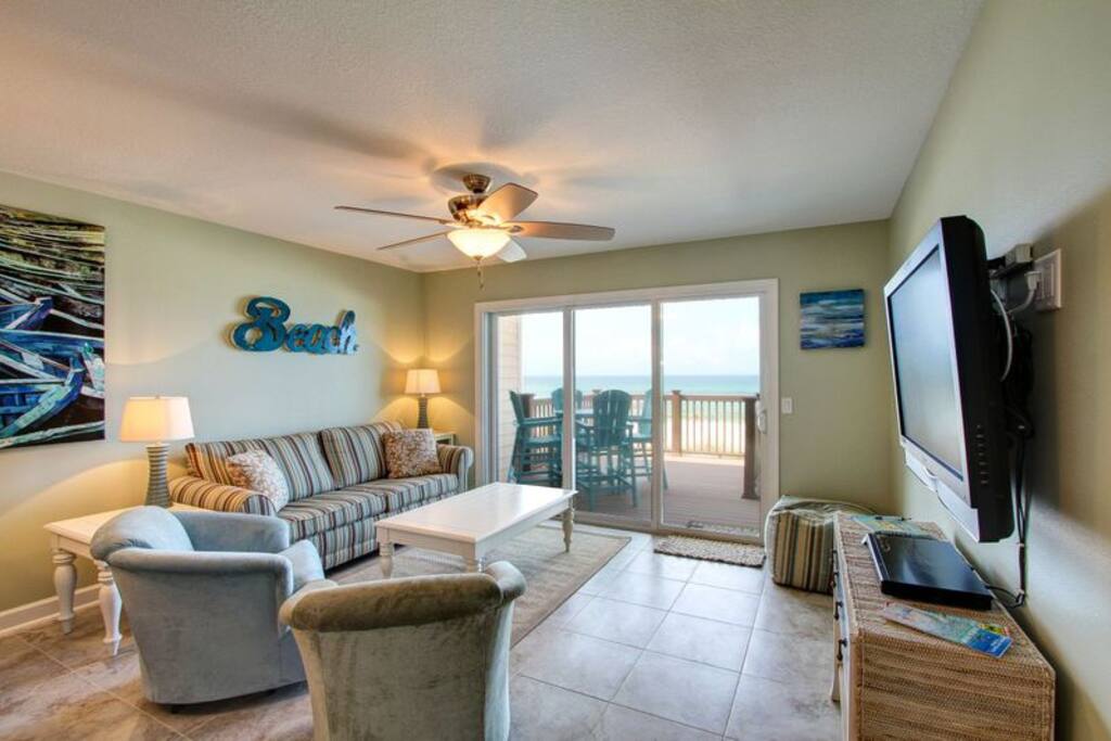 Enjoy Amazing Gulf Views from the Comfort of the Couch!