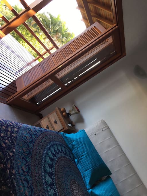 suite com vista para o mar