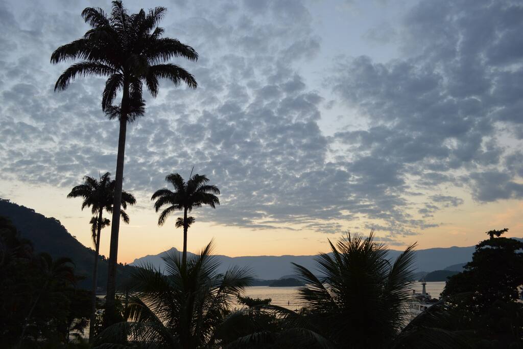 Vista da varanda da suite principal