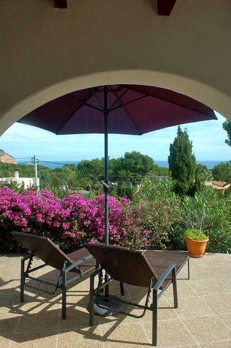 Blick aus der Loggia