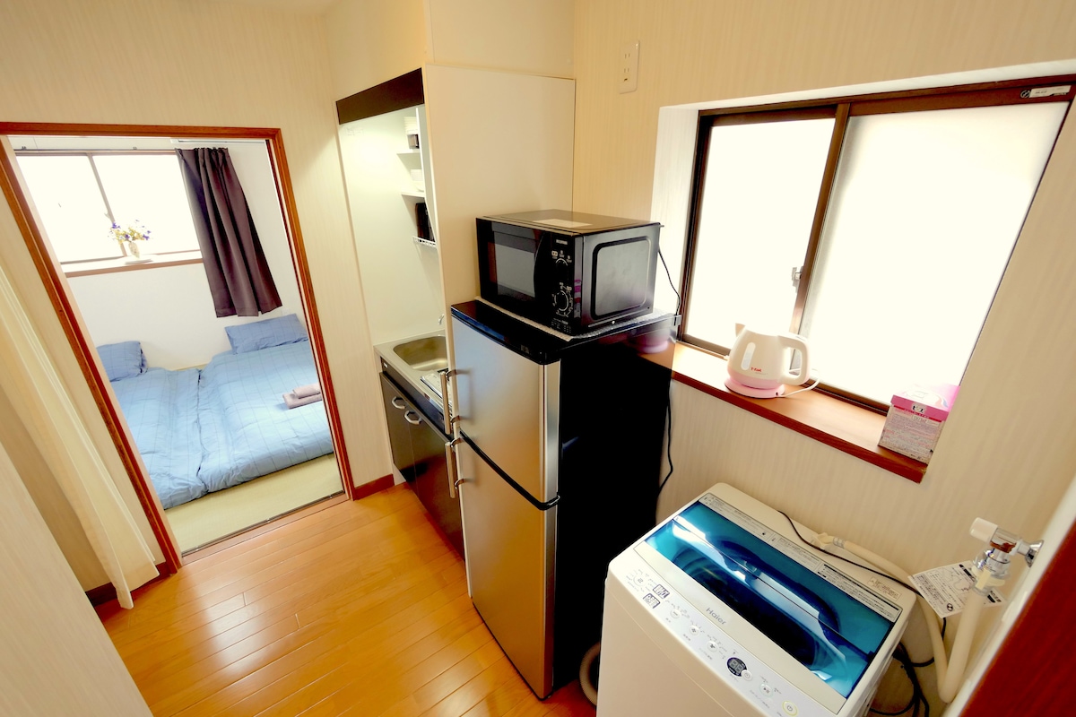 tomo部屋 F2 ⭐︎ Beautiful room on the 2nd floor with excellent
