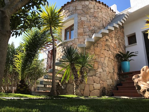 Casa Del Mare, garden, sea view, Wi-Fi,  AC