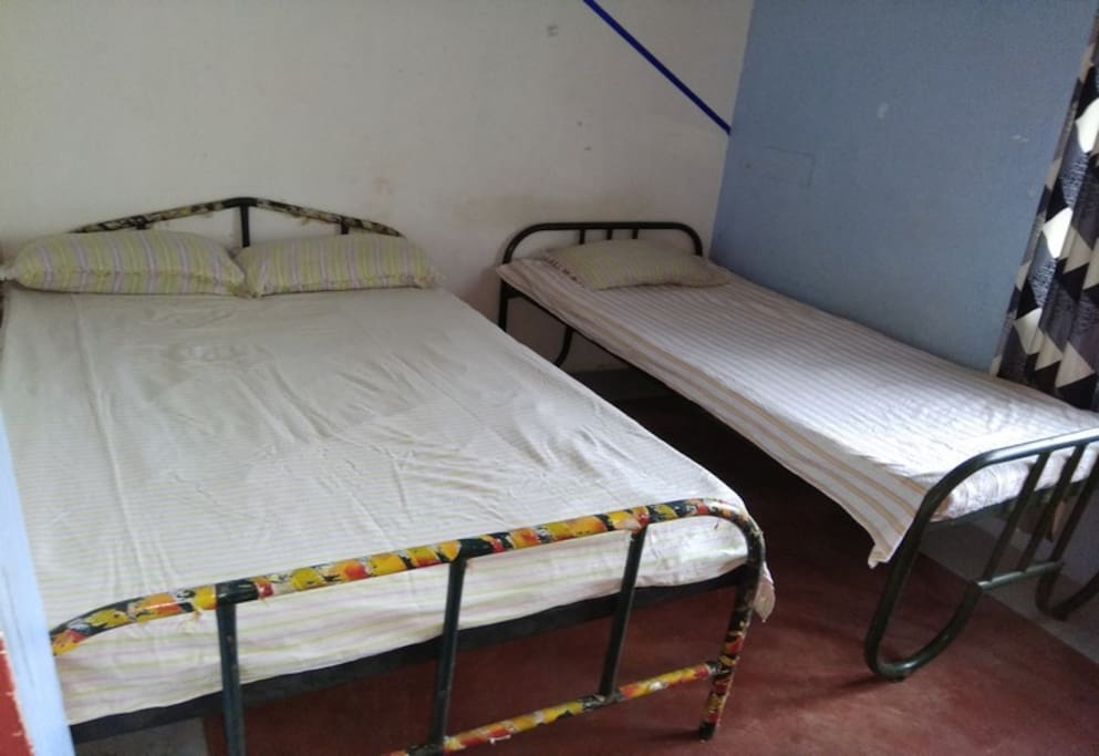 3 person sleeping ac room in first floor with ac